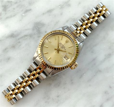 rolex date just damen gold silber glitzer|lady Datejust Rolex watch.